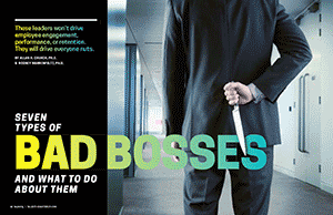 Seven types of bad bosses and what to do about them